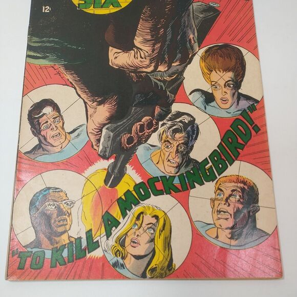 Secret Six #3 DC Aug 1968 Comic To Kill A Mockingbird - Picture 5 of 12